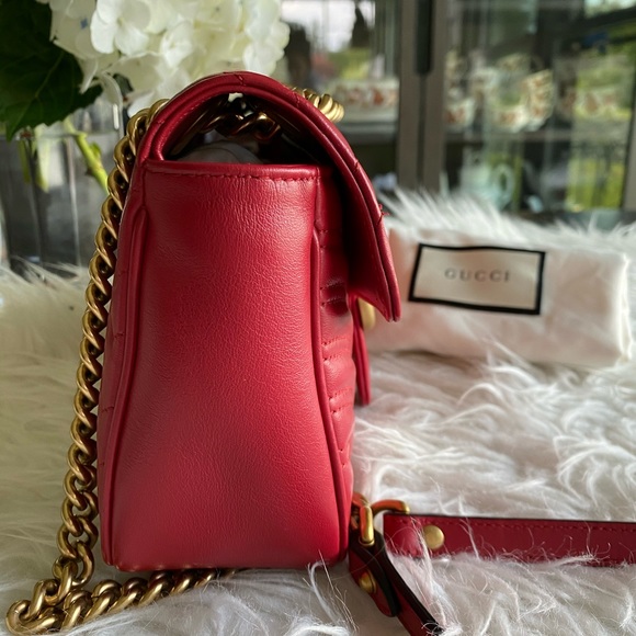 *SOLD* Gucci Marmont - sz Small 💯 Authentic - Picture 4 of 8